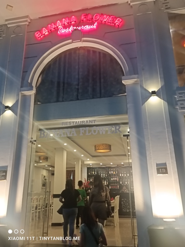 Restaurant Banana Flower Hue, Vietnam ⋆ tiny Tan